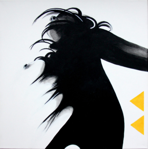 Jola Michalak – O_N_A 1 akryl 50×50 2021