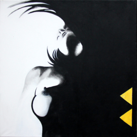 Jola Michalak – O_N_A 2 akryl 50×50 2021