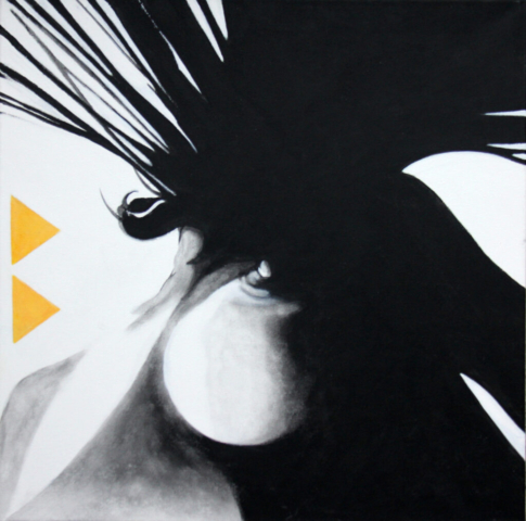 Jola Michalak – O_N_A 3 akryl 50×50 2021